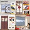 Assorted Door and Window Curtains, Table Mats In Various Sizes and Colors.