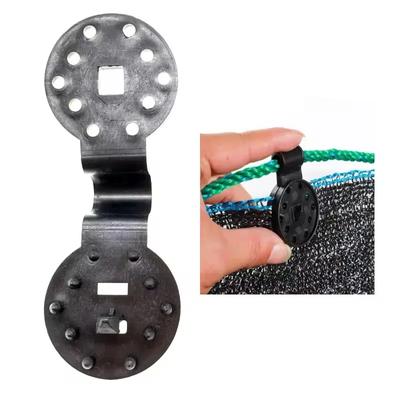 50Pcs/bag Awning Plastic Clips Outdoor Shade Cloth Net Clip Camping Garden Tool Garden Buildings Fence Net Fix Clamp Awning Hook