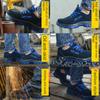 Labor Insurance Shoes Anti-smashing and Anti-piercing Steel Baotou Labor Insurance Shoes Wear-resistant, Non-slip and Oil-resistant Safety Shoes