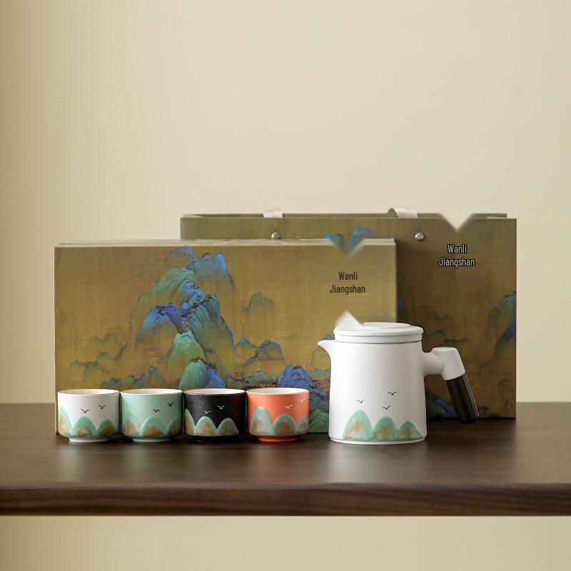 Premium Tea Ware Gift Set for Corporate Events and Client Appreciation