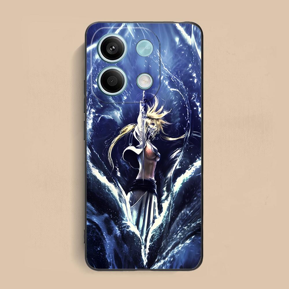 Bleach Tier Harribel Cell Phone Case for Xiaomi Redmi Note 14 13 12 11 S Pro Plus 4G 5G Colorful Printing Cover Luxury Pretty