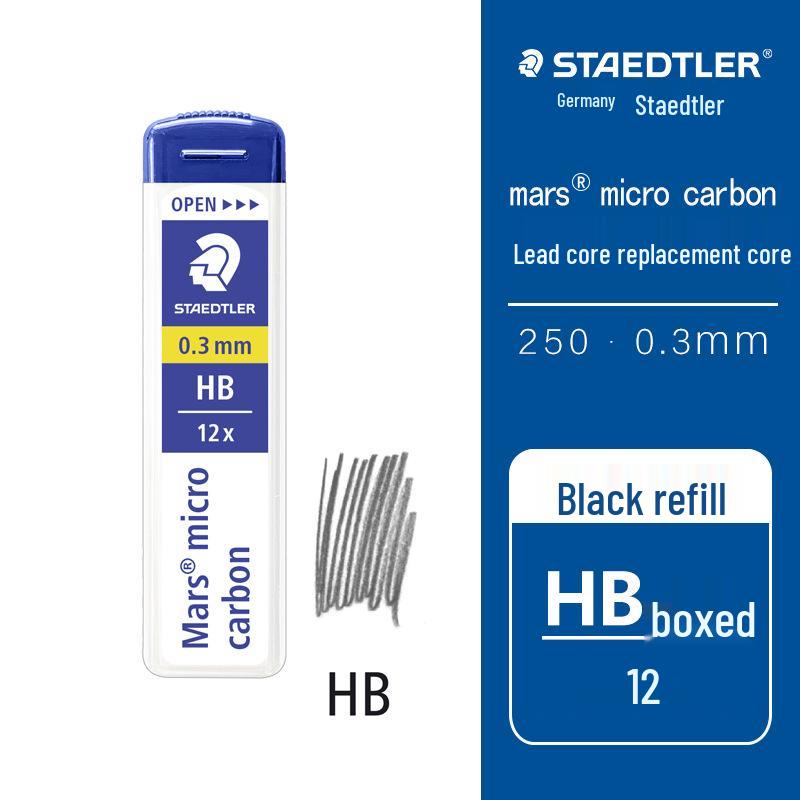 

STAEDTLER Mechanical Pencil Lead Refills, HB & 2H, 0.3/0.9 mm, Super Tough.