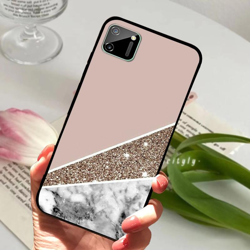 For Realme C11 Case 2021 Shockproof Soft Silicone TPU Back Cover for Realme C11 2020 Phone Cases RealmeC11 C 11 Cute Fundas Capa