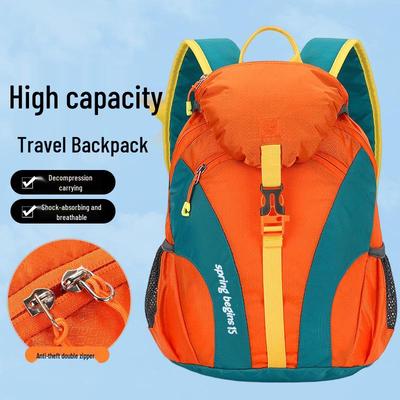 Waterproof Nylon Hiking & Cycling Backpack – Large Capacity Outdoor Rucksack