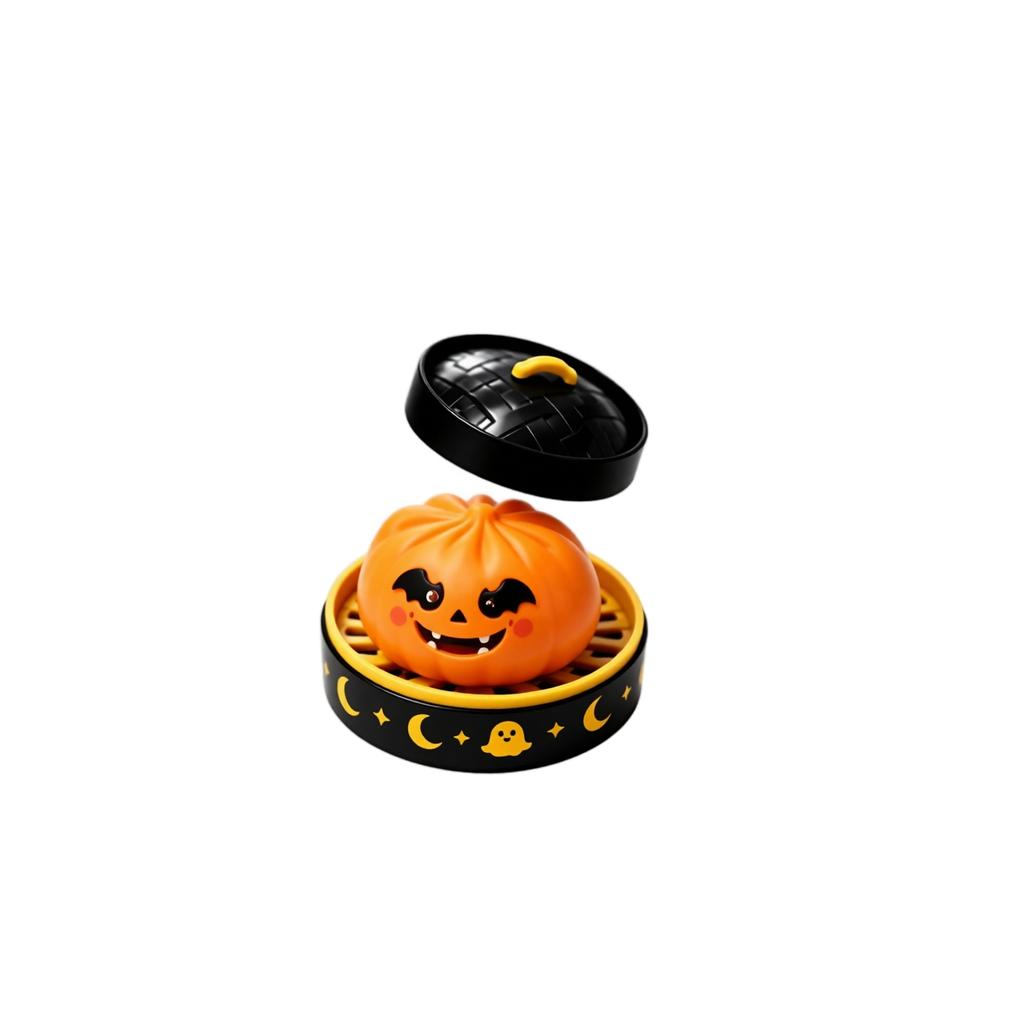 Halloween Stress Toys with Steamer Shape, 10-Pack