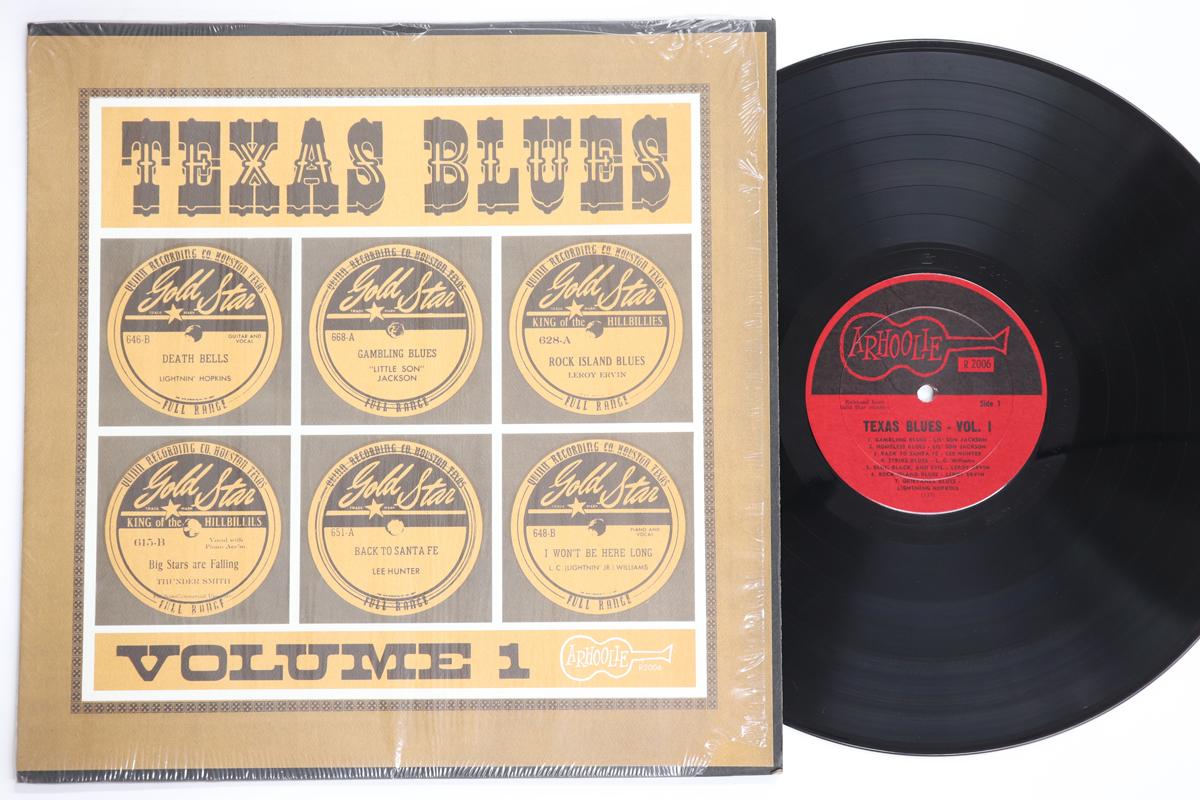 LP Record VARIOUS  Texas Blues Volume 1 R2006 ARHOOLIE 1963 US Blues Used