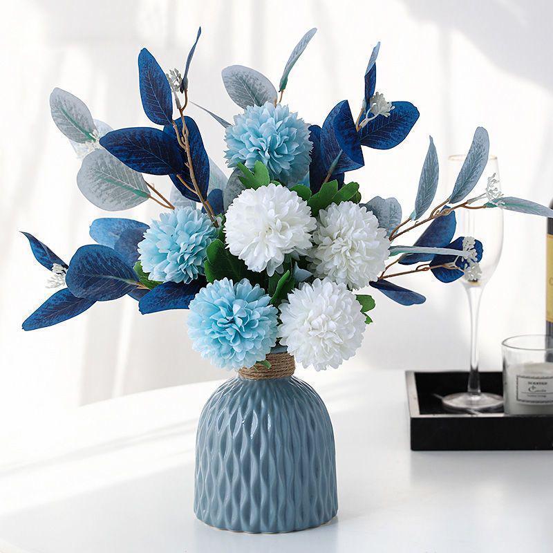New Nordic High-End Artificial Flower Arrangement for Living Room and Dining Table Home Décor Art.