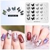kads Nature Butterfly Design Nail Stamping Plates Stainless Steel Image Stamping Nail Art Manicure Template Stamp for Nails