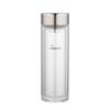XINUO Men's Double Wall Glass Tea Infuser Bottle