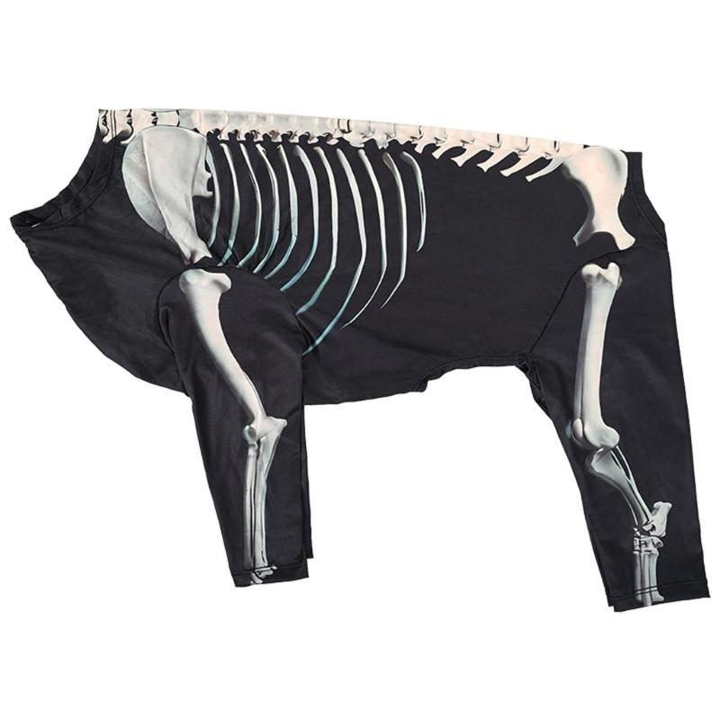 

Dogs Hoodies Shirt Various Size Pet Skeletons Costume Sweatshirt Dog Photo Clothes Four Leg Pullover Clothing for Formal M