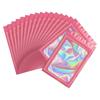 Holographic String Pouches Zip Lock Bags Decorative 100pcs