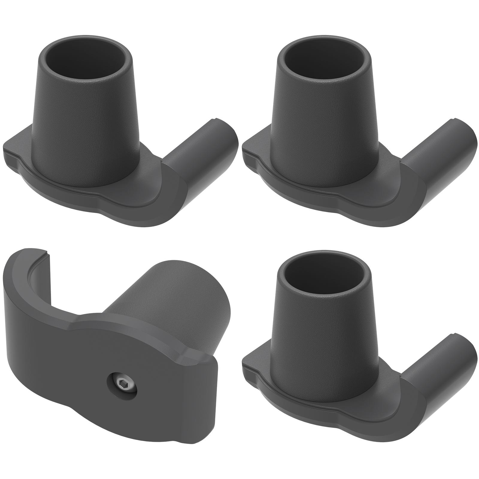 

4шт/комплект лыжи для ходьбы лыжи для ходьбы скольжения скольжения для ходьбы аксессуары для ходьбы помощь в передвижении аксессуары для складных ходунков для пожилых людей L&4PCS One Set