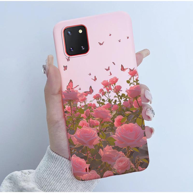 For Samsung Galaxy Note 10 Lite Case N770F Soft TPU Silicone Cover Cute Astronaut Panda Phone Case GalaxyNote 10Lite Coque Funda