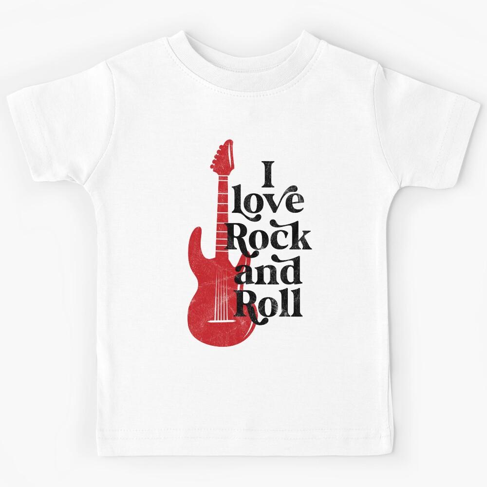I love rock and roll Kids T-Shirt 150