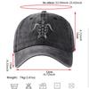 1pc Winter Warm Vintage Washed Baseball Cap with Embroidered,outdoor Leisure Windyfloor Adjustable Fit Driver Caps for Daliywear