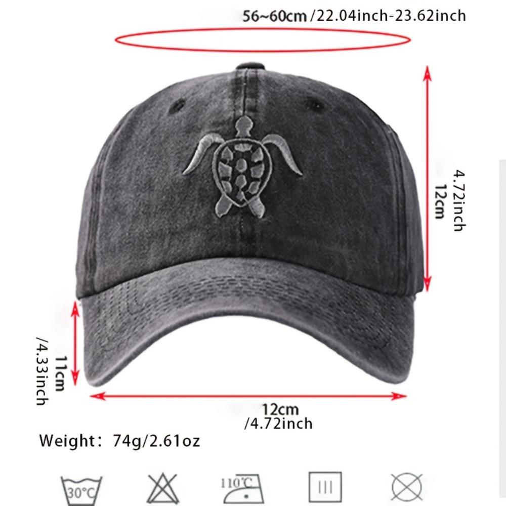 1pc Winter Warm Vintage Washed Baseball Cap with Embroidered,outdoor Leisure Windyfloor Adjustable Fit Driver Caps for Daliywear