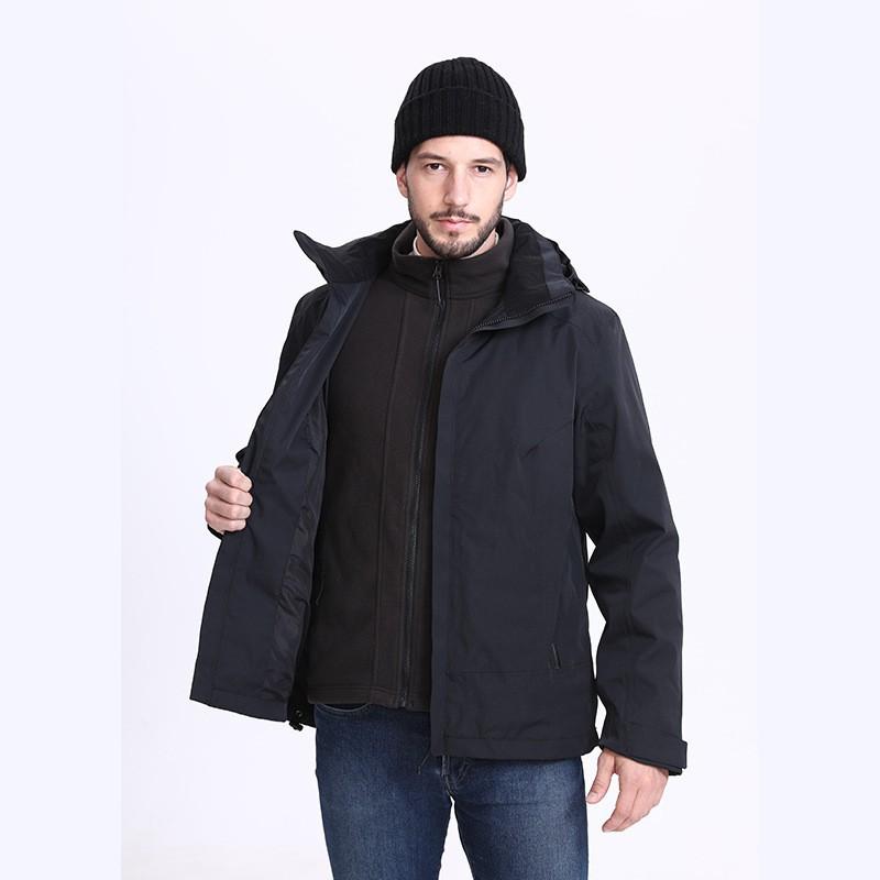 Call Dragon Storm Charge Soft Shell Suit Three-in-One Removable Outdoor Men's Coat Cold Wear