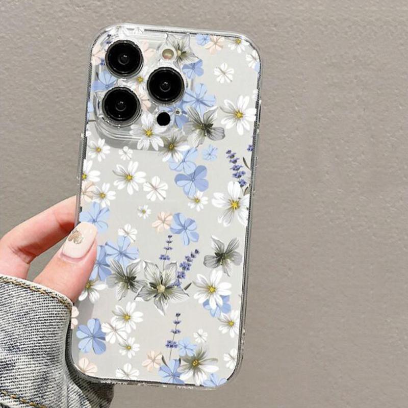 Flower Case for Xiaomi Redmi Note 13 14 Pro 5G 12 14 4G 10 11 12 13 14 Pro Plus 5G 11S 12S Transparent Thin Silicone Soft Cover