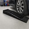 Wedge-Shaped Plastic Car Ramp Sleek for Driveway, DIY Mechanics