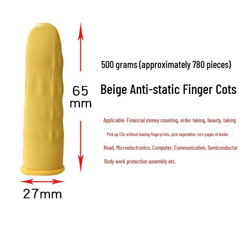 Disposable Latex Finger Cots