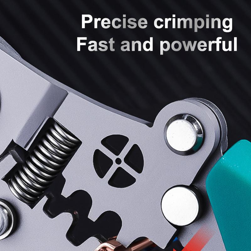 Foldable Wire Strippers With Electricity Measurement Function 10 In 1 Wire Stripping Pliers For Cutting Pulling Wires