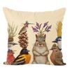 Luxurious 17.7" Animal Print Cushion Cover Adds Elegance To Any Sofa Or Car Interior