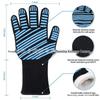 Hitzebeständige Grill- und Ofenhandschuhe - Verbrühschutz, Hohe Temperaturen (Bis zu 500 Grad) Isolierte Backhandschuhe
