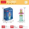 Succulent Bonsai Building Block Flowers - Compatible with Lego, Small Particle Assembly Toys for Girls