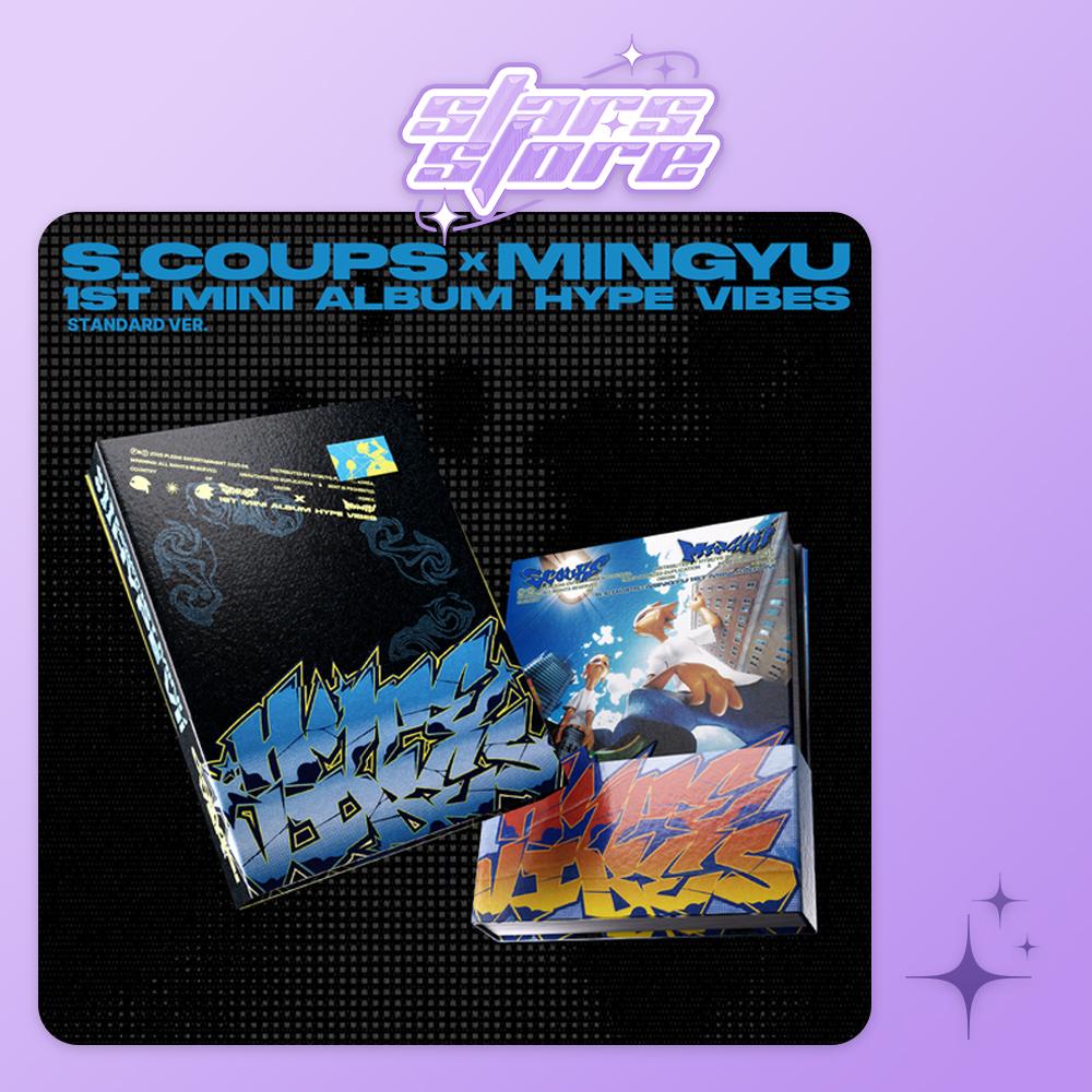 (PRE-ORDER) S.COUPS X MINGYU (SEVENTEEN) - 1st Mini Album HYPE VIBES