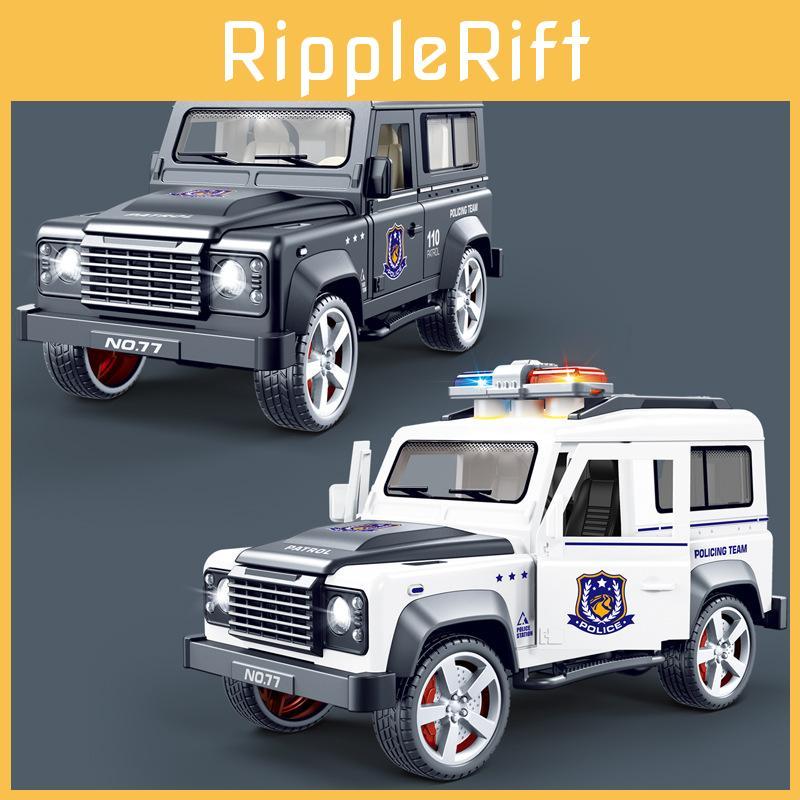 Police Simulation Off Road Vehicle Model Toy With Sound And Functions Light