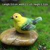 Simulation Birds And Birds' Nests Ornament Resin Faux Gardening Bonsai Decoration Accessories Figurines & Miniatures FU