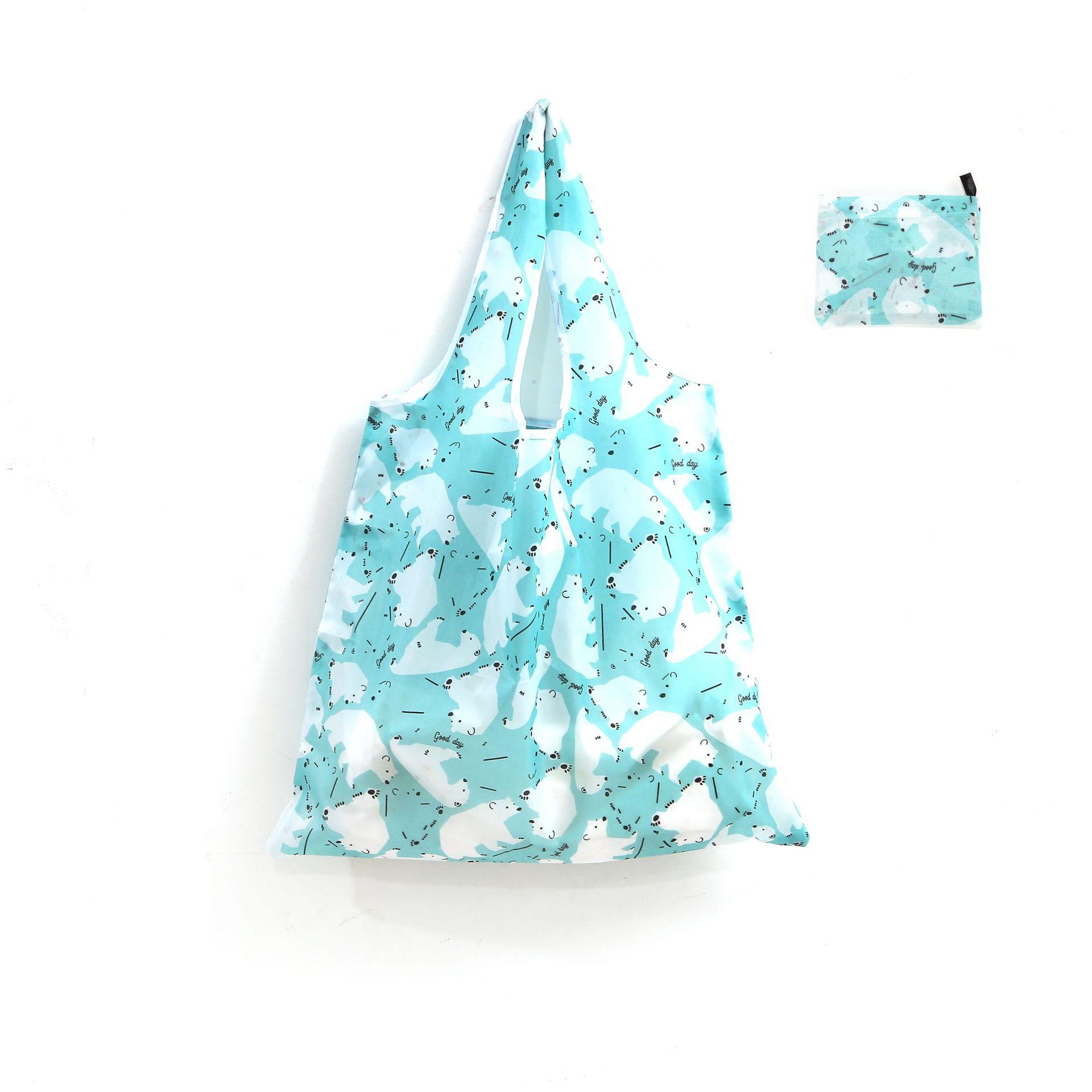 

Складная удобная сумка для покупок многоразовая сумка-тоут для хранения бытовых товаров из фритюра