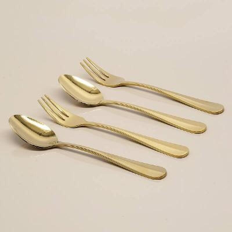 Chic Gold Dessert Fork