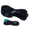Car Stereo 6M Radio & Power Extension Cable Wiring Harness Fit For Mercedes-Benz E G CL CLS S Class W211 W463 W219 W215 W220
