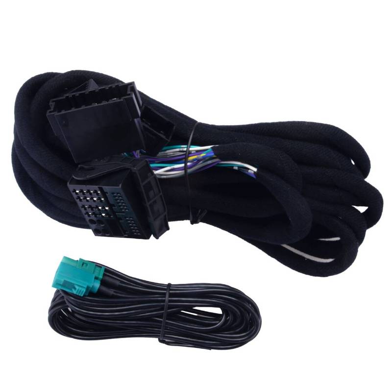 Car Stereo 6M Radio & Power Extension Cable Wiring Harness Fit For Mercedes-Benz E G CL CLS S Class W211 W463 W219 W215 W220