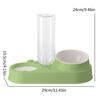 Pet Food Feeders and Waterer Detachable Cats Water Fountain Bowl Food Container Automatic Bowl Supply