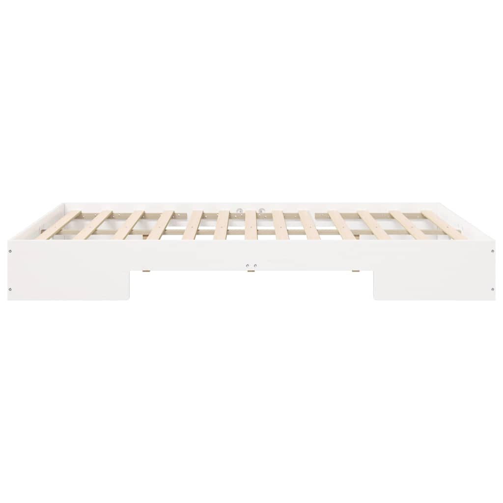 Bed Frame White 140 x 200 cm