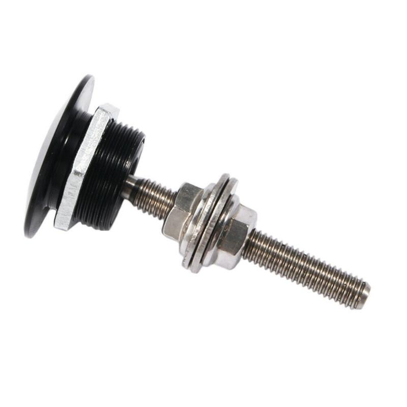 2x Universeller Auto Druckknopf Motorhauben-Pin Verschluss-Clip Universal Auto Schnellverschluss für Riegelhauben Außenteil Zubehör