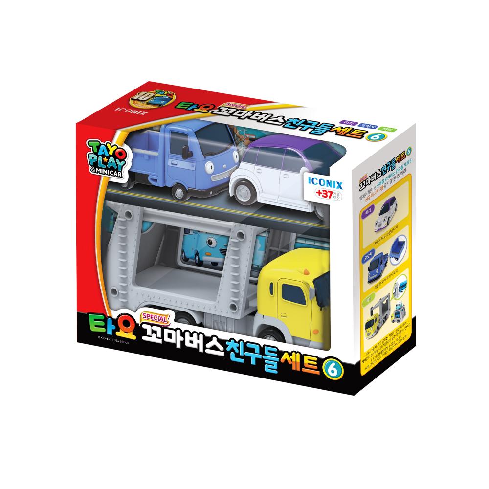 [pororomall] Tayo The Little Bus Special Friends Playset - Vol. 6