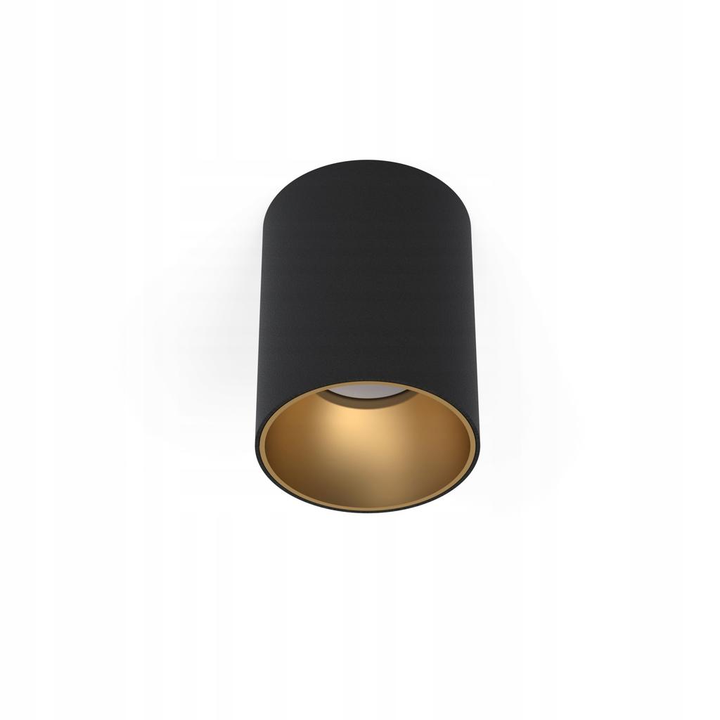 Spot Ceiling Lamp Nowodvorski Eye Tone GU10 Round Black Gold Metal