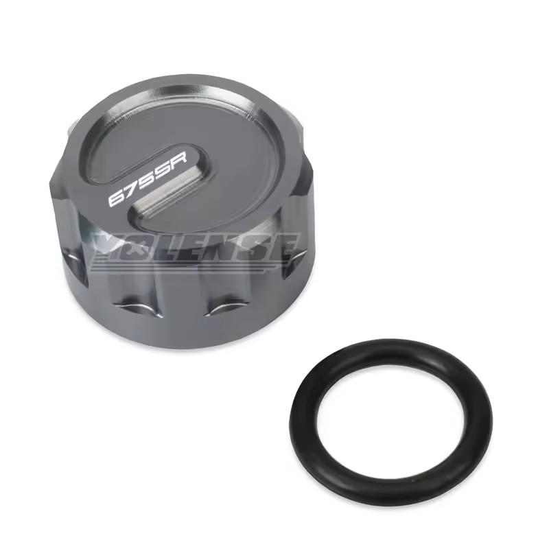 For 675SR-R 675SR 675 SRR 2024 Motorcycles Accessories CNC Radiator Coolant Cap Water Tank Cover Decorative cover