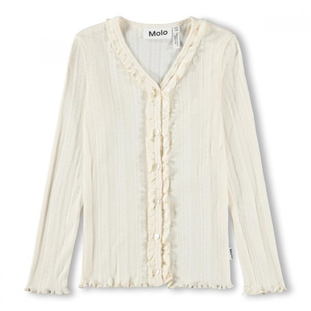 

Molo 9 14 Years Ramsay Frill Rib Cardigan T shirT akis9Ts060 (140/9 to 10 years old)