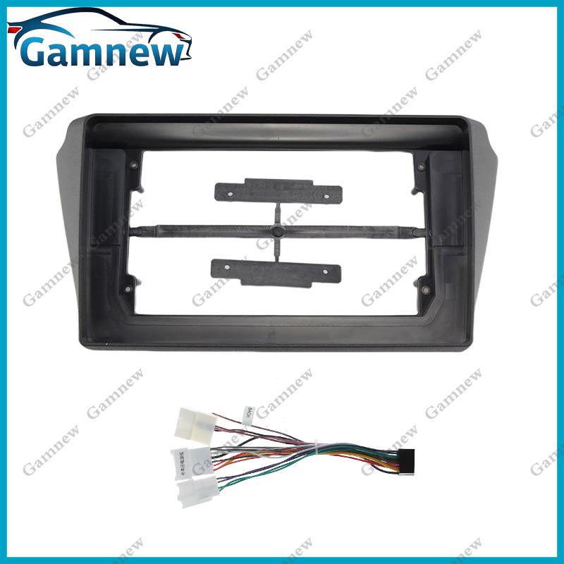 10 Inch Car Frame Fascia Adapter Android Radio Dash Fitting Panel Kit For Toyota Opa 2002-2005