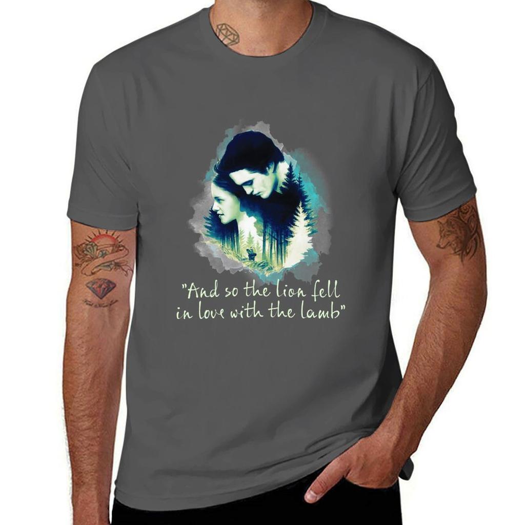 Twilight And So The Lion Fell In Love With The Lamb Uniex Twilight Movie Twilight Midnight Sun Movie TShirt