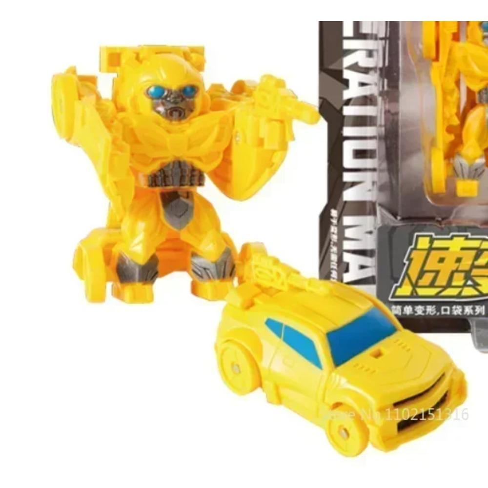 Children Toys Mini Transformation Robot Kit Toys Models 2 In 1 Deformed Car Toy Robots Toys for Kids Gift  Action Figure