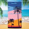 Toalla de Playa con Estampado de Palmeras, Impresión Digital Fina de Secado Rápido Anti-Arena Microfibra Ligera para Nadar, Yoga, Viajes, Gimnasio, Regalo