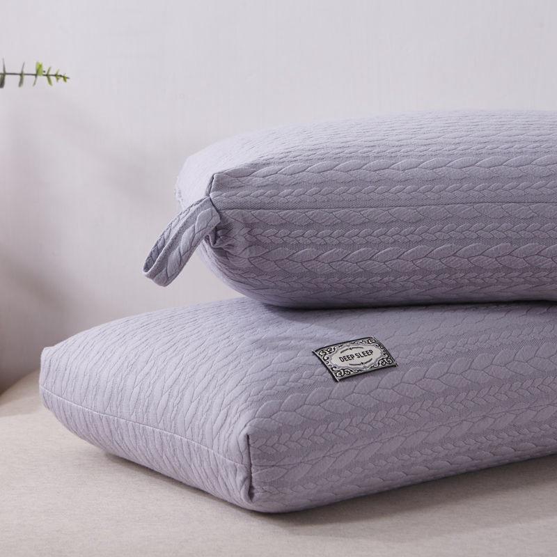 New Multi Color Comfortable Knitted Pillow Core All Cotton Pillow Core Student Pillow Core Household Single Person Breathable