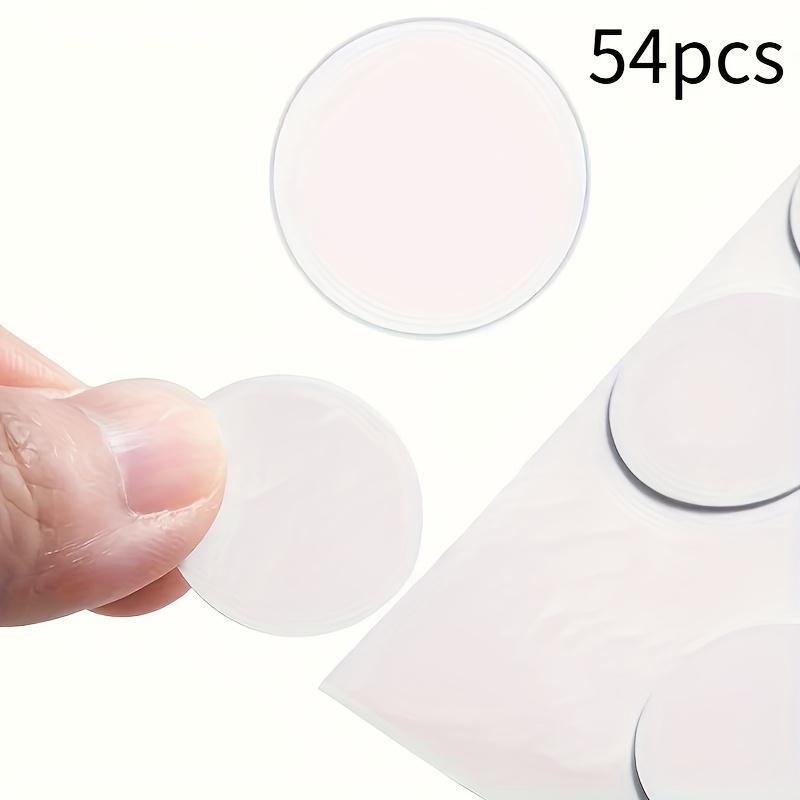 

54 шт. Самоклеящиеся заглушки для отверстий под винты - ПВХ пылезащитные наклейки для мебели, шкафов, стен - Многоцветные декоративные заглушки с текстурой дерева