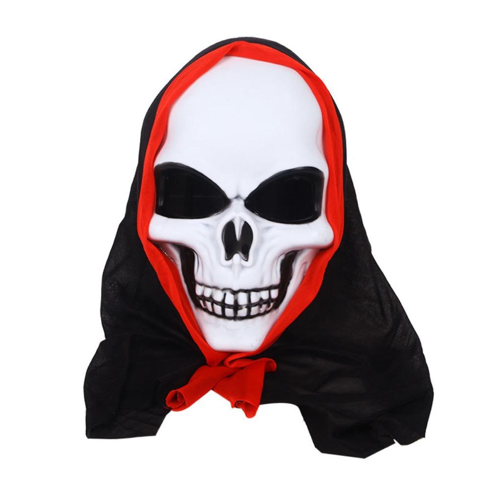 Dress Up Halloween Skull Mask Cosplay Full Face Mask Toy Skeleton Ghost Festival Mask  Girl