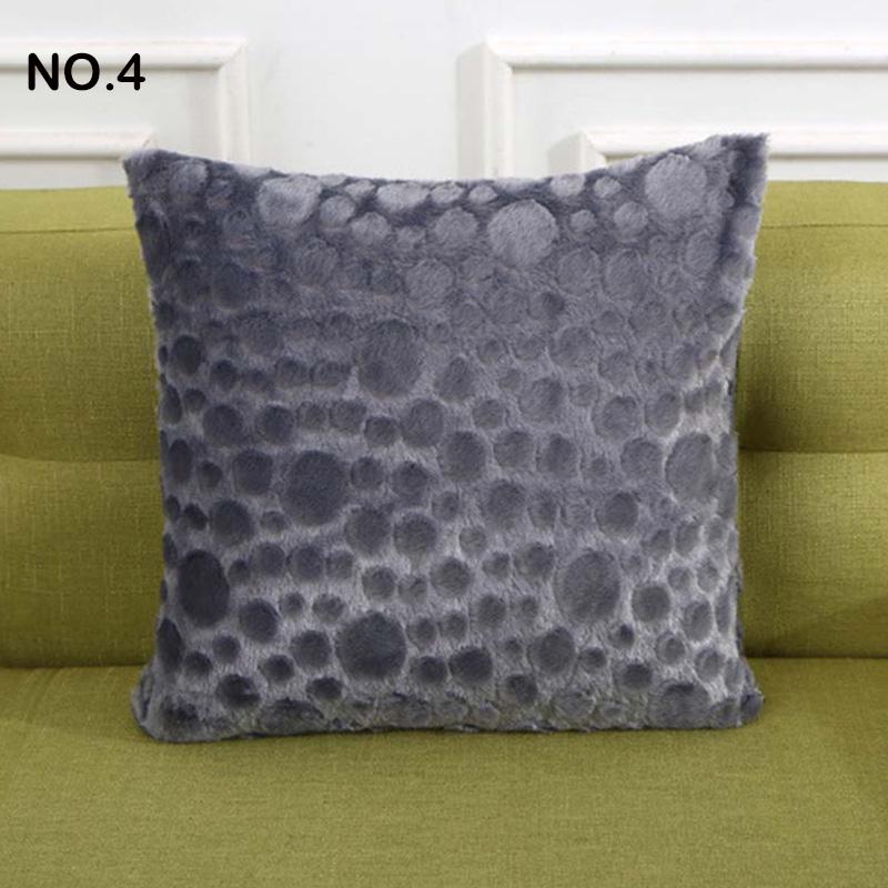Søt Seng Putetrekk Myk Fluffy Putetrekk Square throw Room New Decor Home